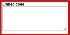 embed code