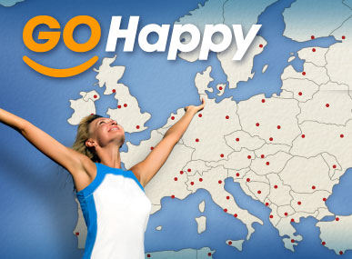 Vind med GoHappy!
